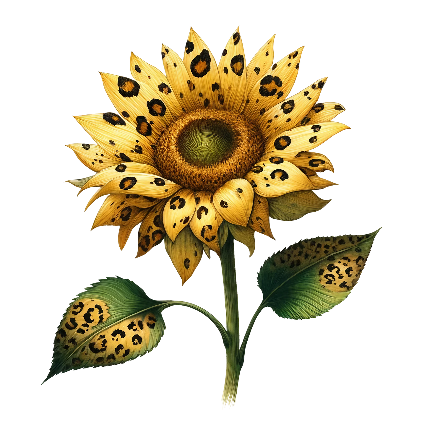 LEOPARD SUNFLOWERS - Decals
