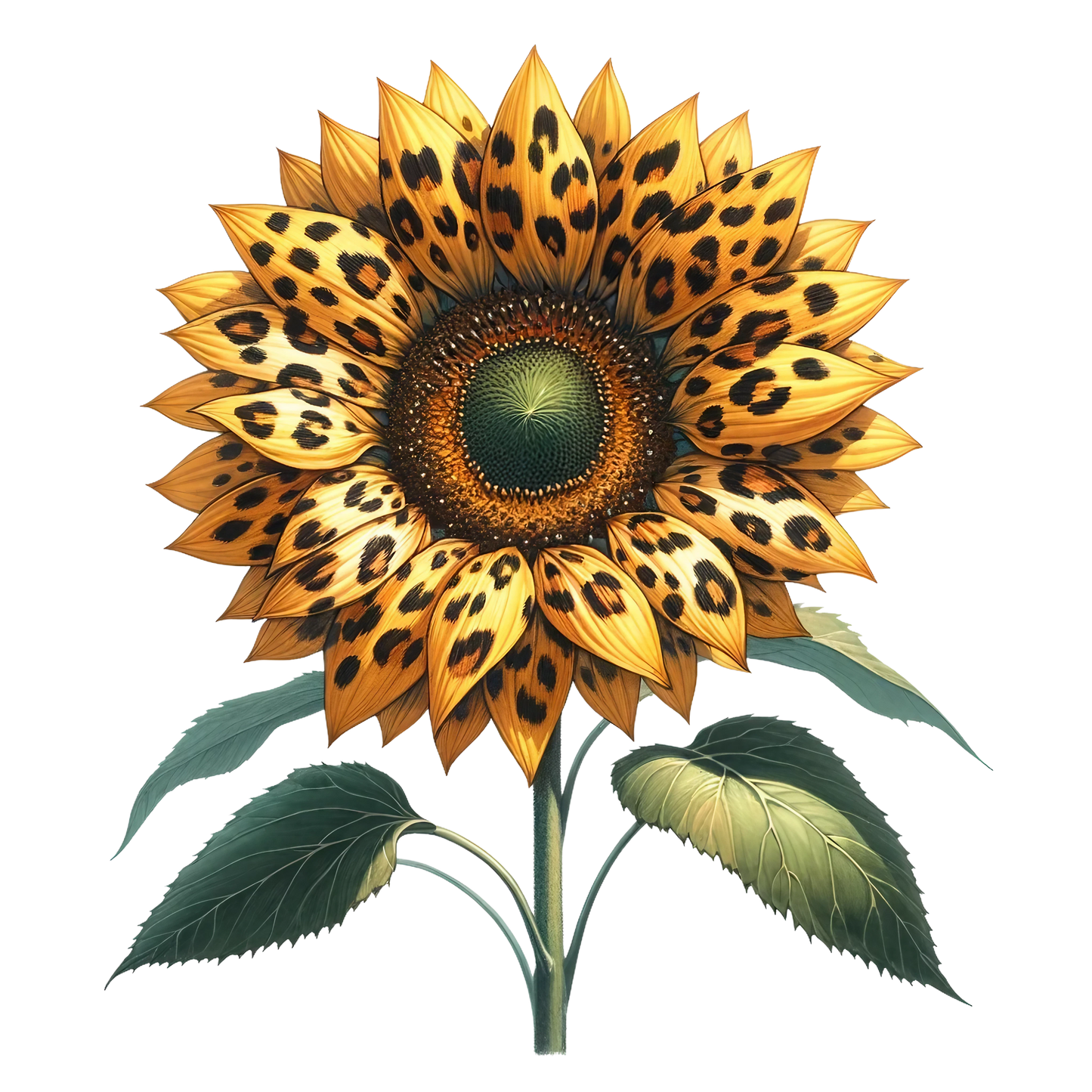 LEOPARD SUNFLOWERS - Decals