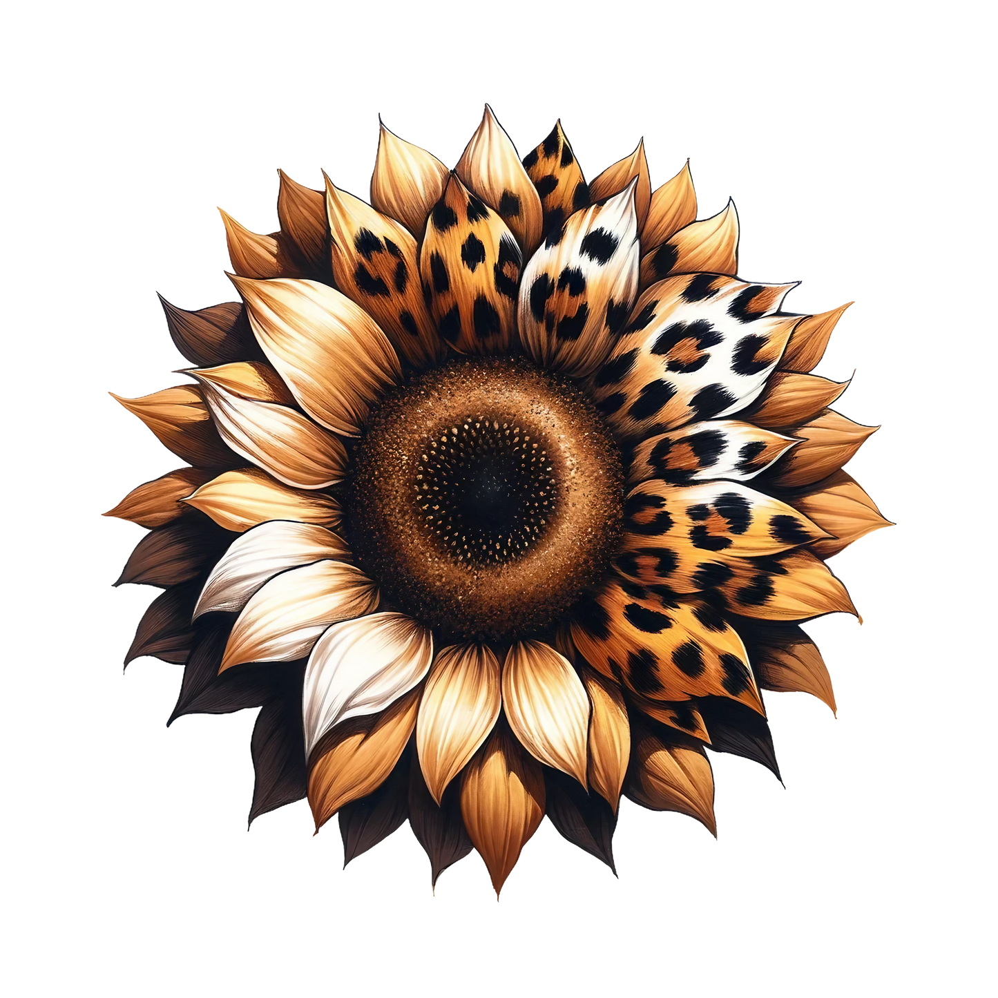 LEOPARD SUNFLOWERS - Decals
