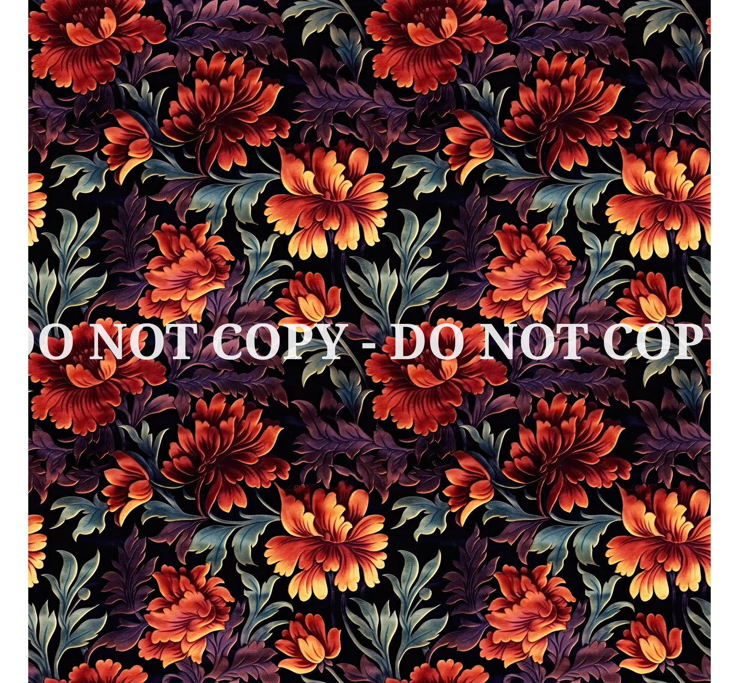 LUXURY FLORAL VINYL - MULTIPLE VARIATIONS