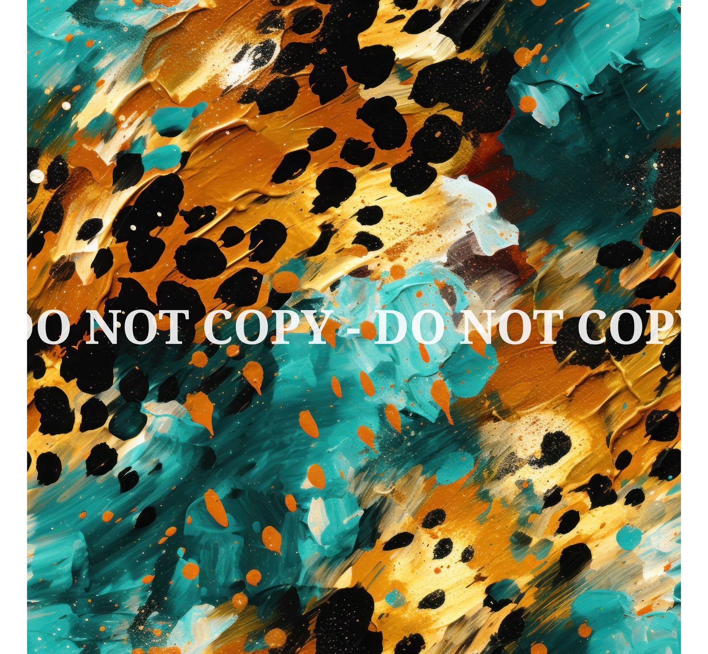 LEOPARD PAINT VINYL - MULTIPLE VARIATIONS