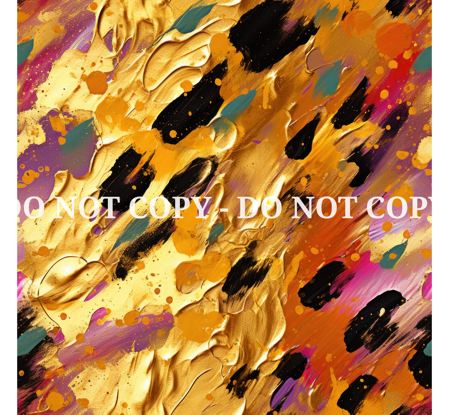 LEOPARD PAINT VINYL - MULTIPLE VARIATIONS
