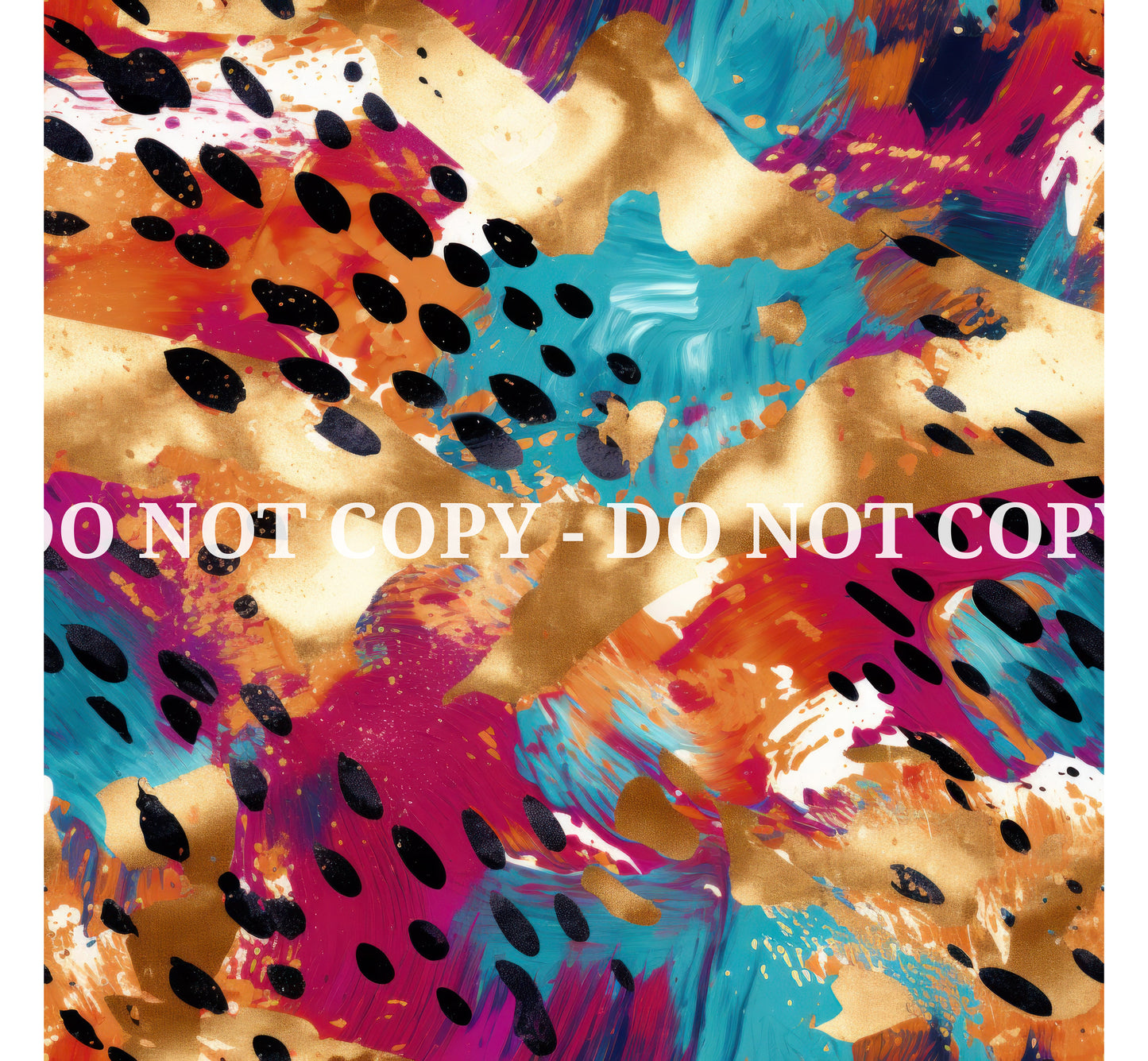 LEOPARD PAINT VINYL - MULTIPLE VARIATIONS