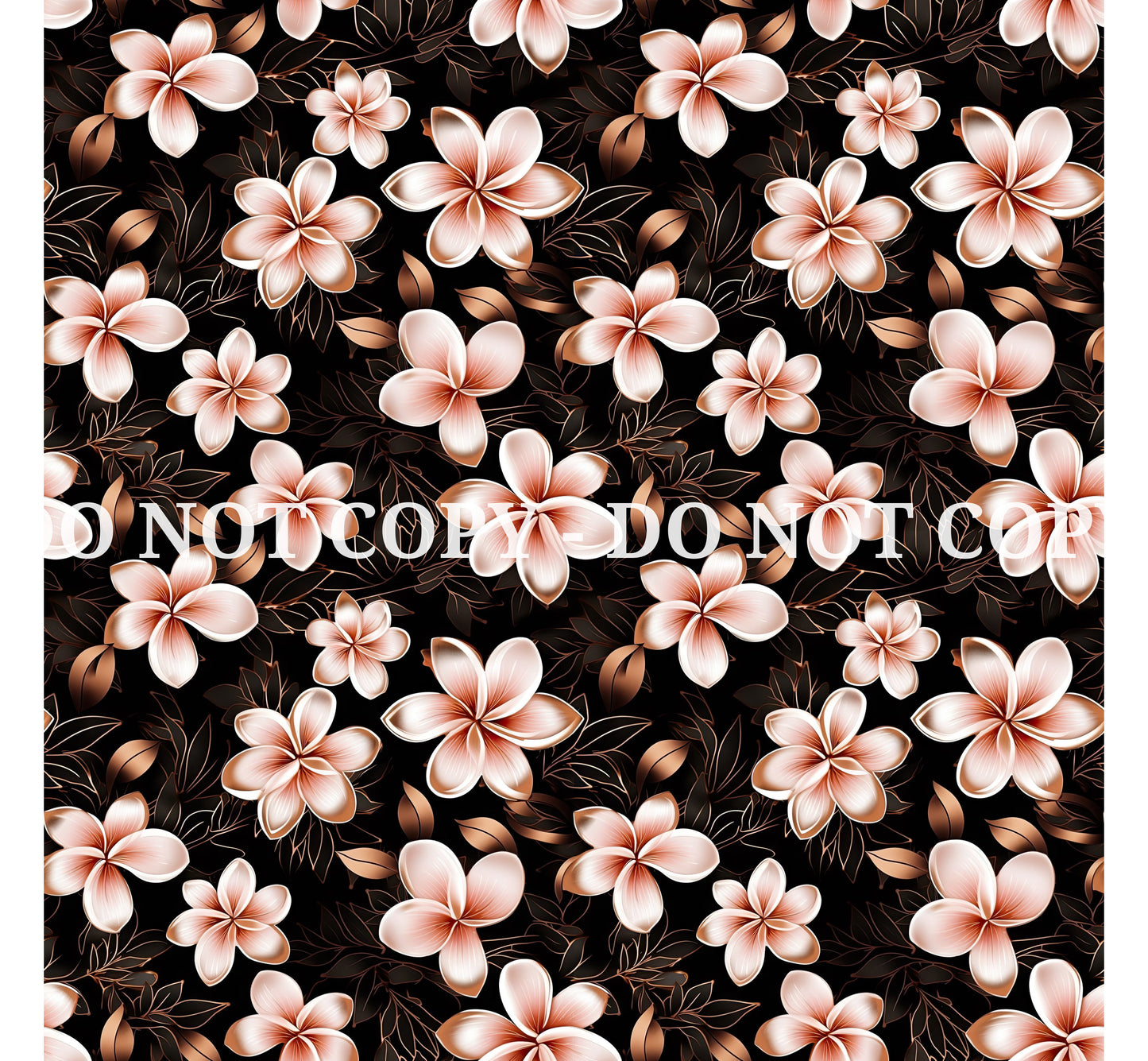 BLACK AND ROSE GOLD LUX VINYL - MULTIPLE VARIATIONS