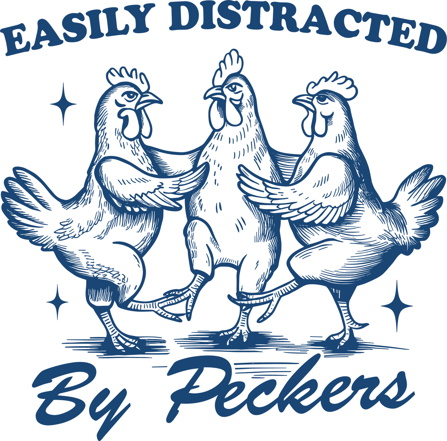 EASILY DISTRACTED - DECALS