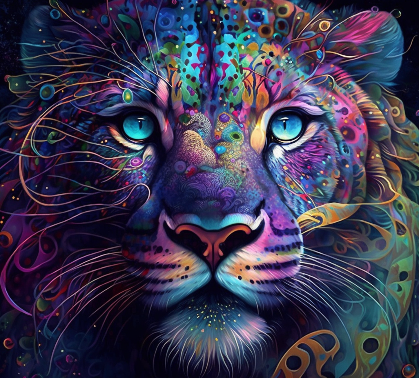 NEON LION