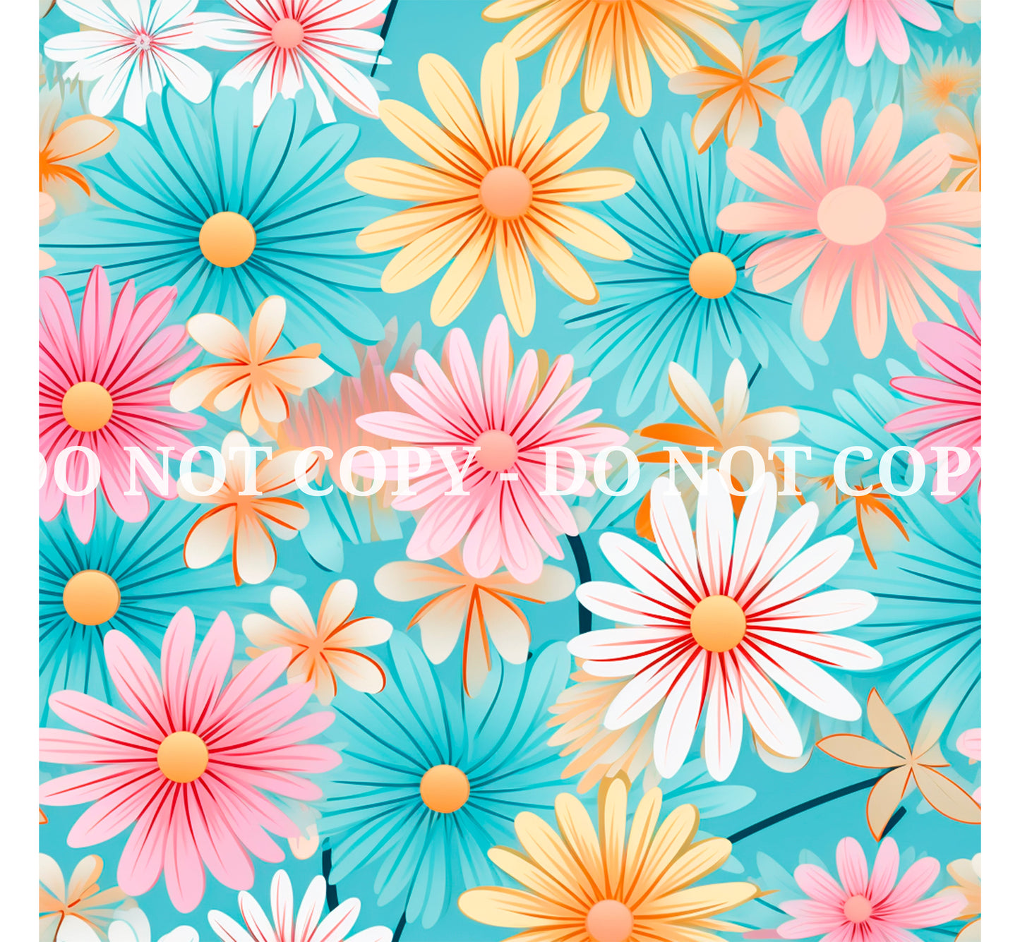 PASTEL DAISIES VINYL - MULTIPLE VARIATIONS