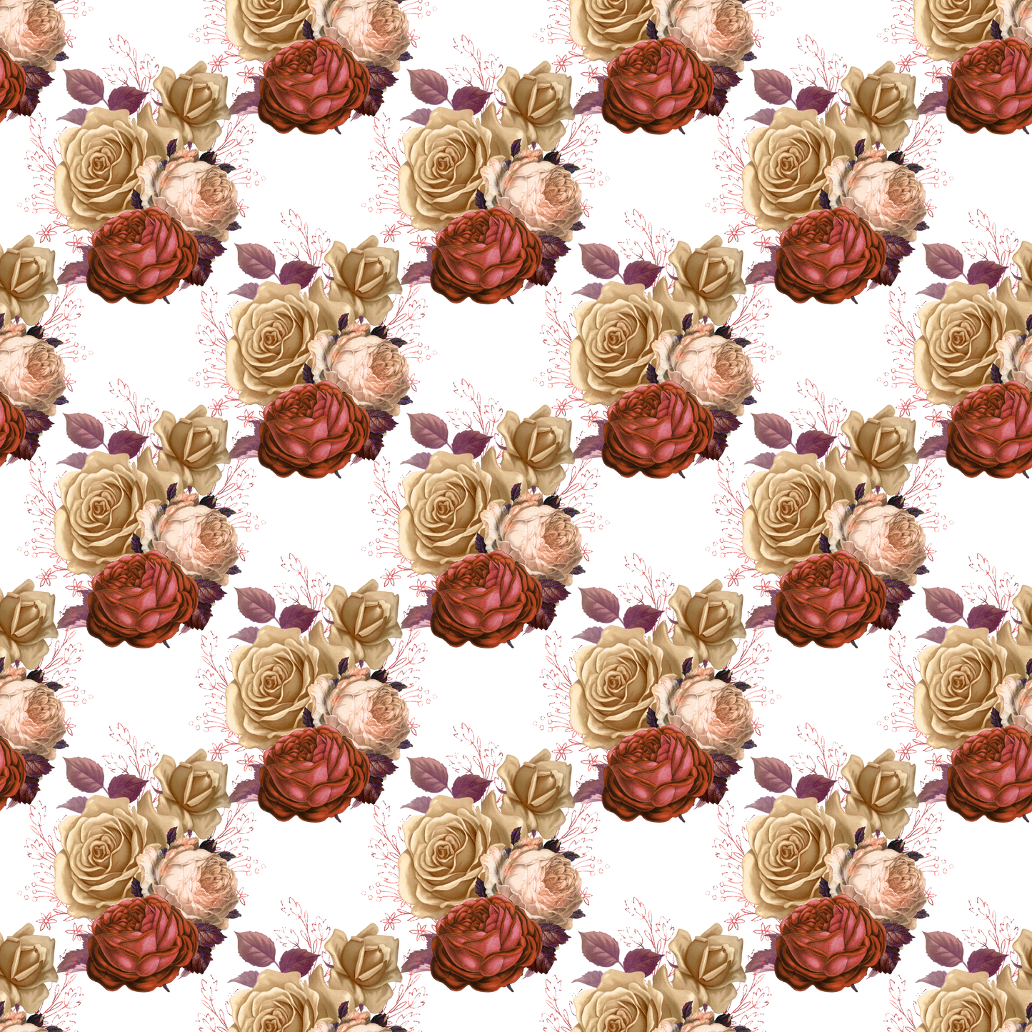 HOLOGRAPHIC FLOWERS - MULTIPLE VARIATIONS