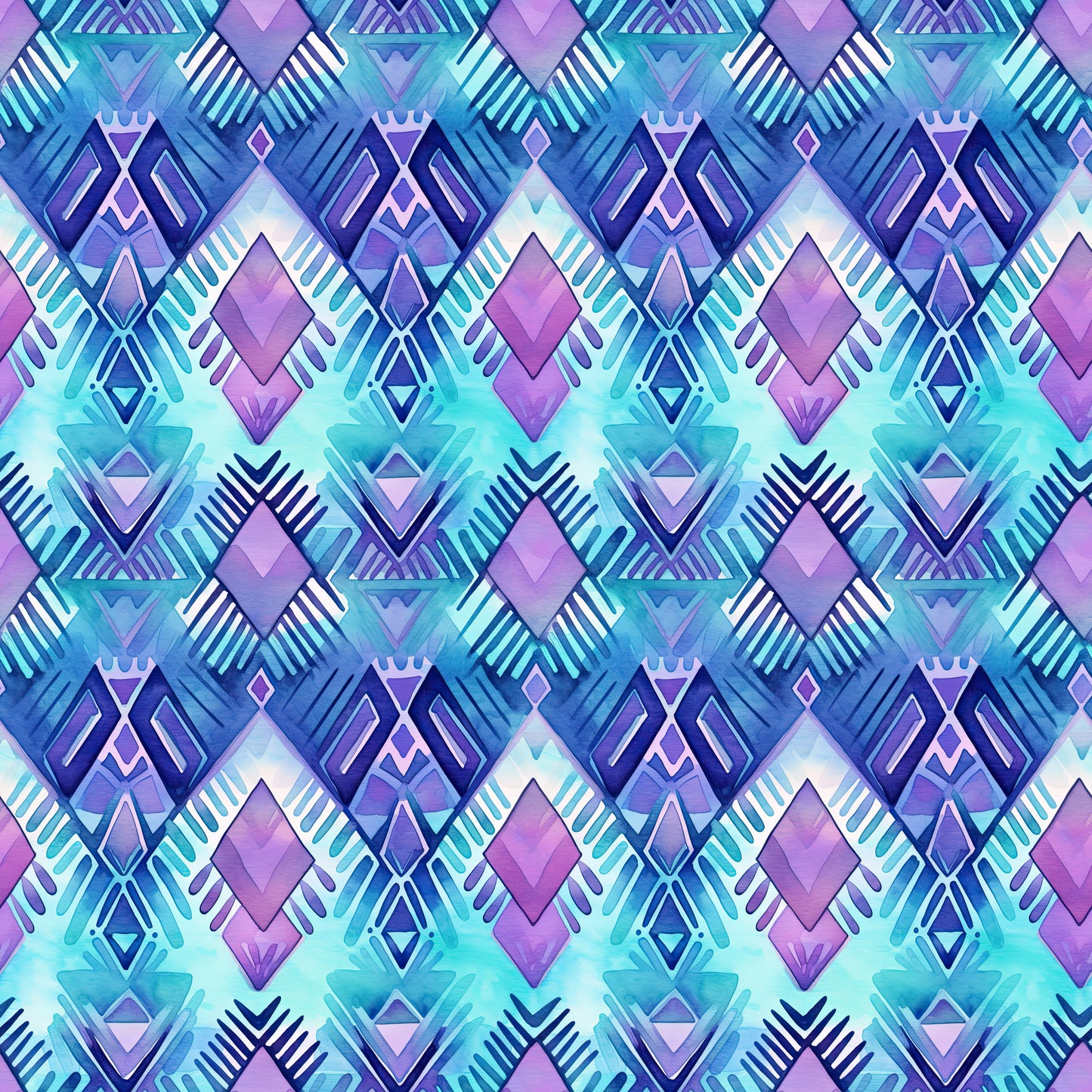 WATERCOLOR PATTERN 9