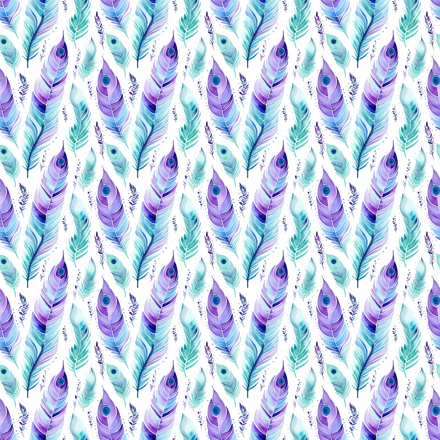 WATERCOLOR PEACOCK 17