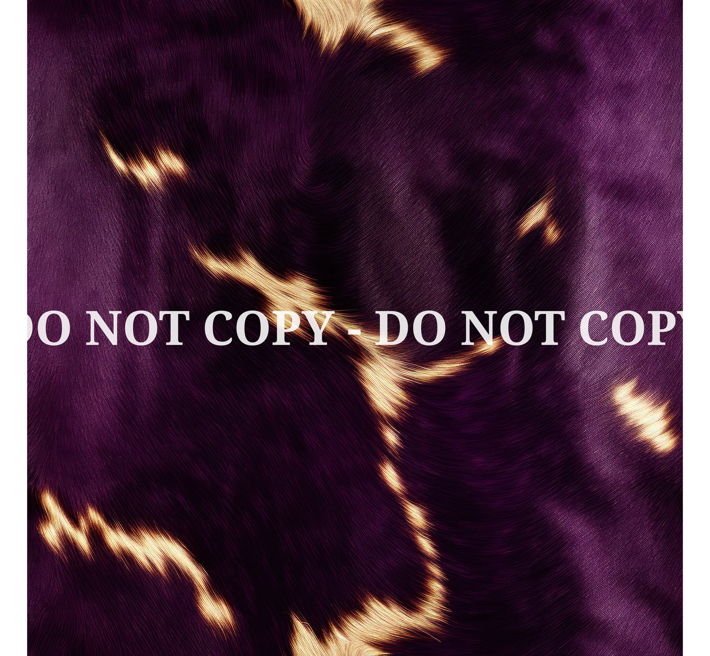 PURPLE AND GOLD COWHIDE VINYL - MULTIPLE VARIATIONS