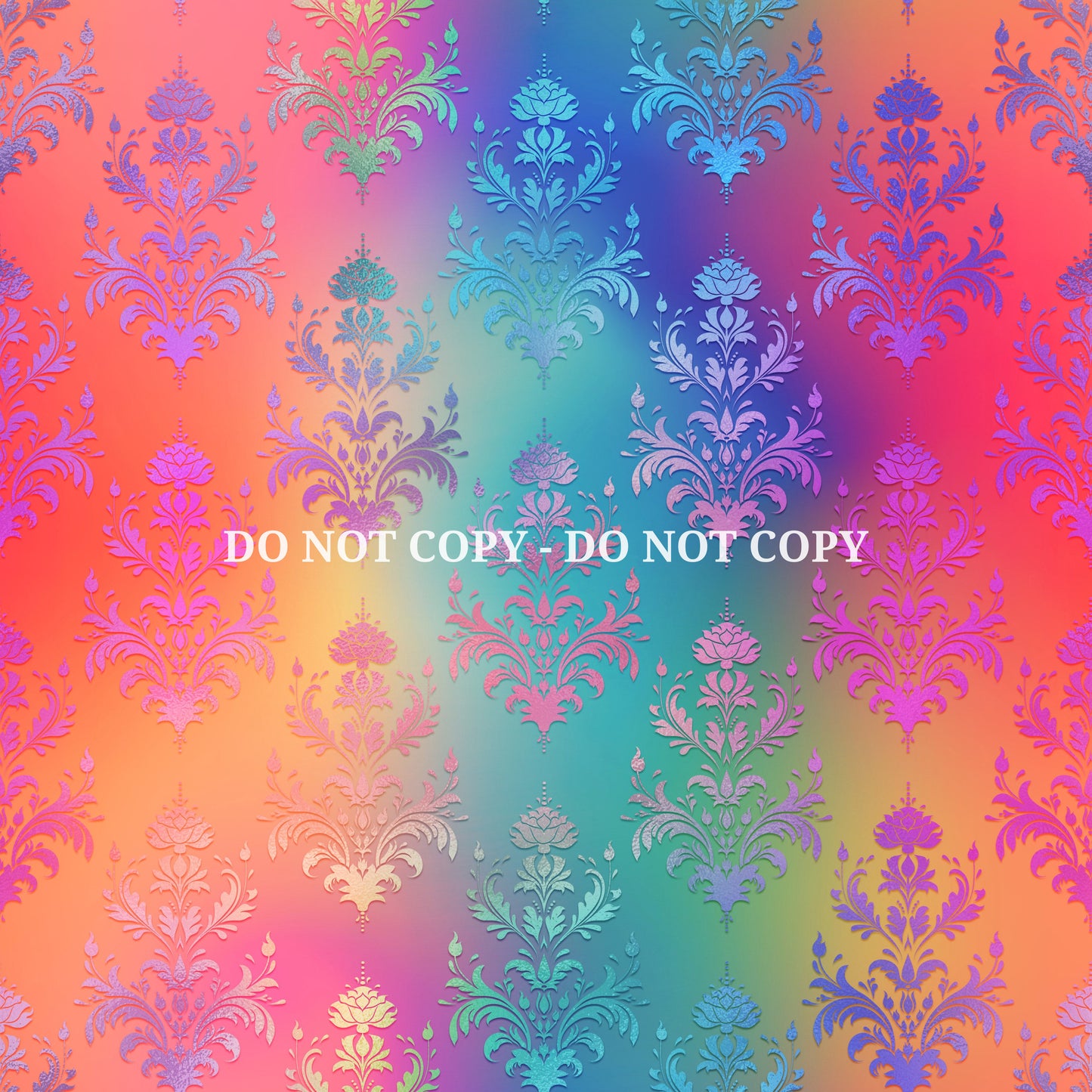 RAINBOW DAMASK - MULTIPLE VARIATIONS