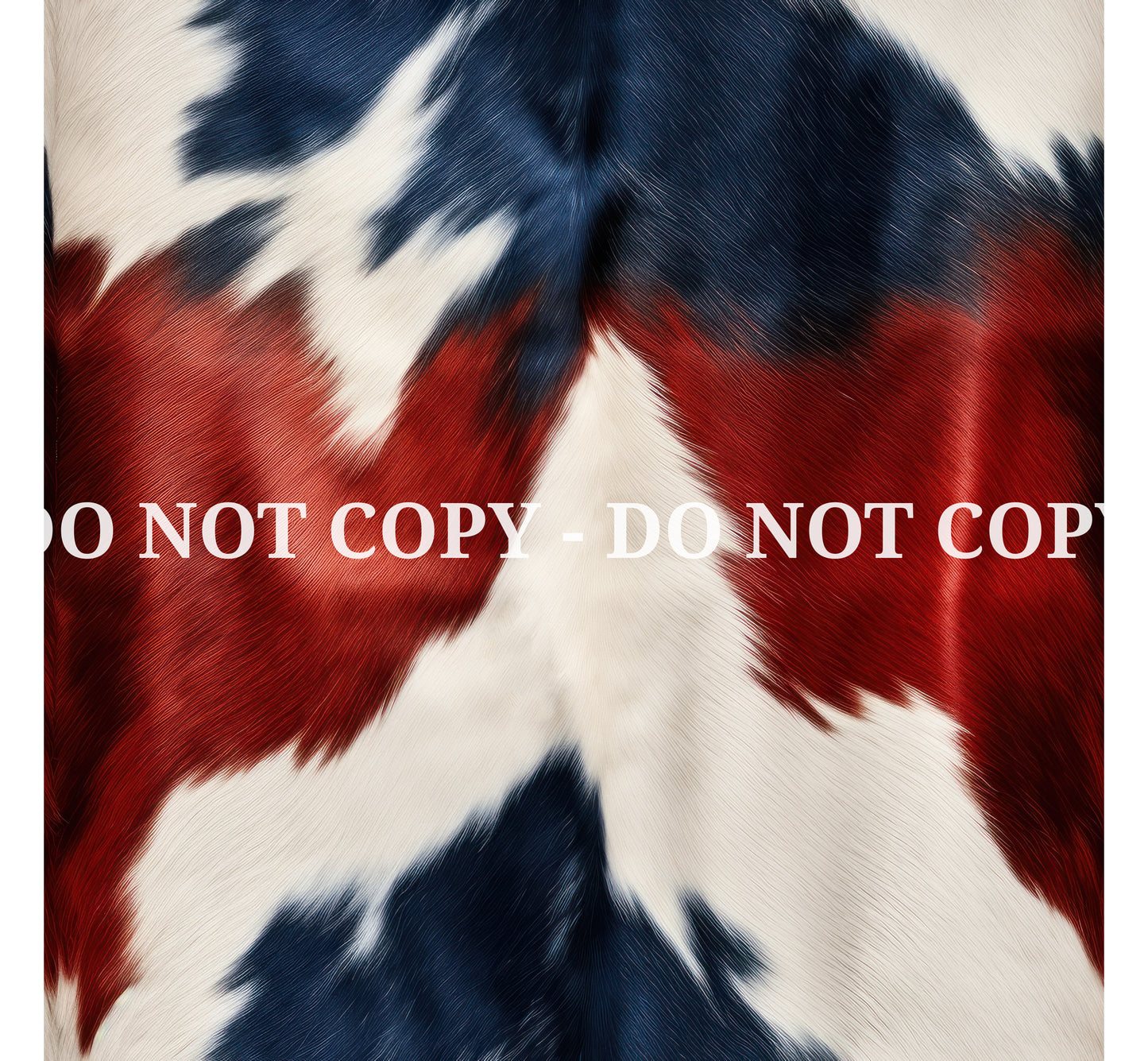 RED, WHITE AND BLUE COWHIDE VINYL - MULTIPLE VARIATIONS