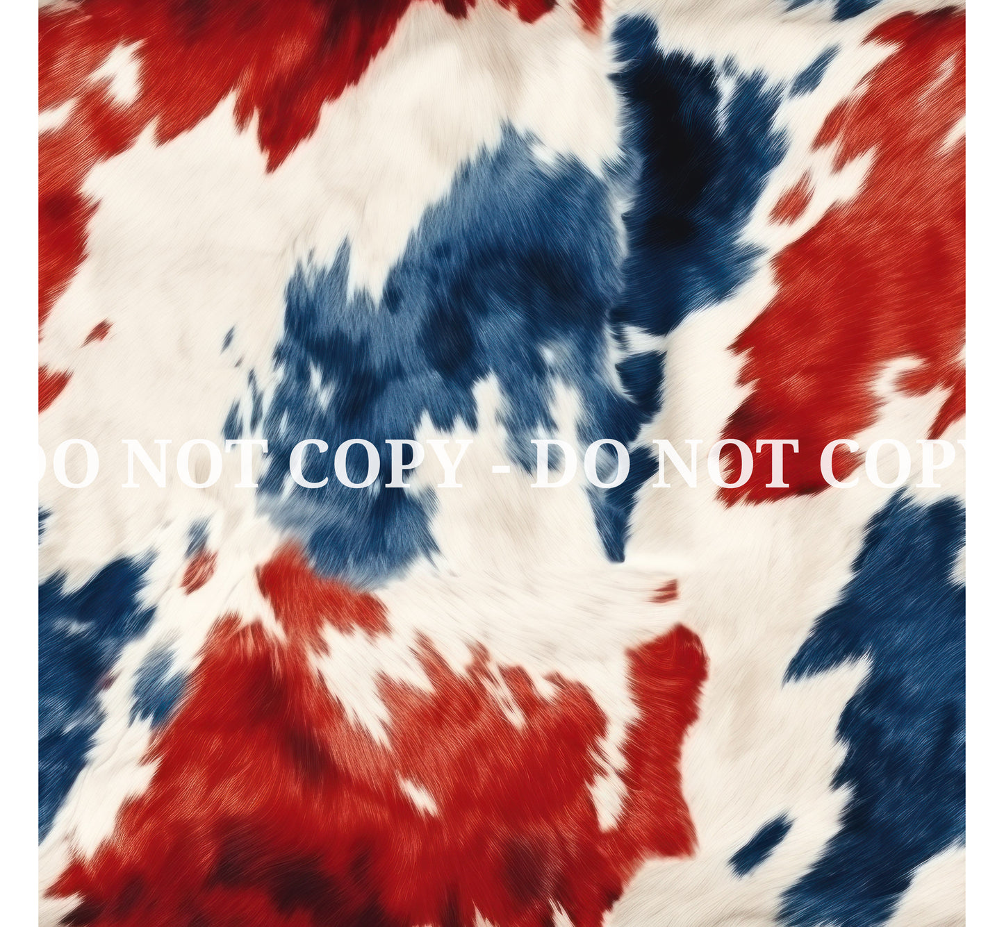 RED, WHITE AND BLUE COWHIDE VINYL - MULTIPLE VARIATIONS