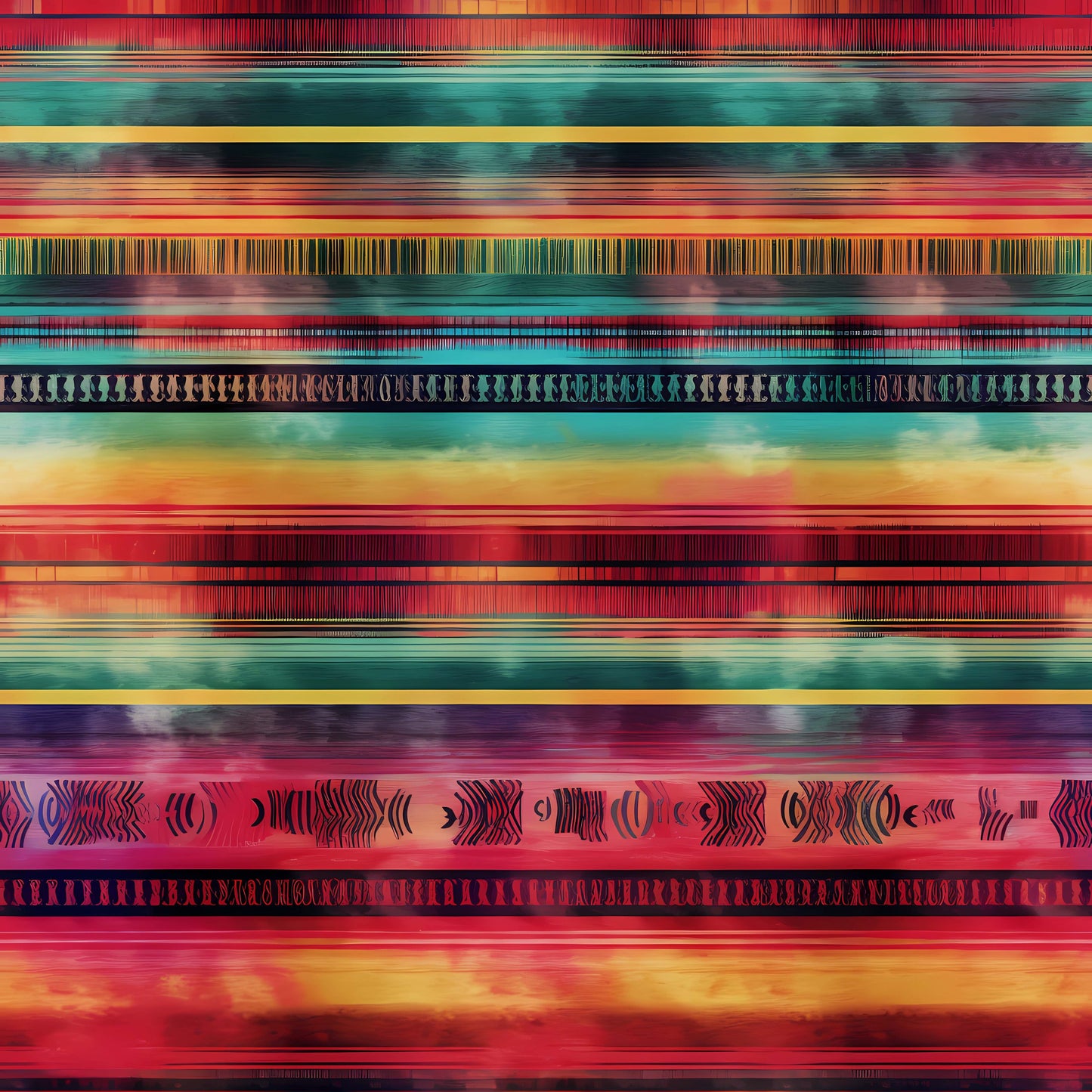 WATERCOLOR SERAPE VINYL - MULTIPLE VARIATIONS