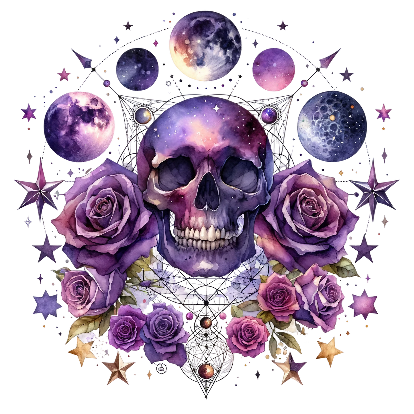 CELESTIAL SKULLS - Decals
