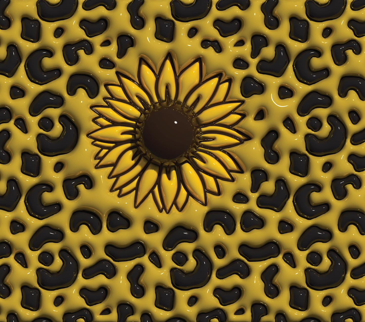 sunflower straight puffy