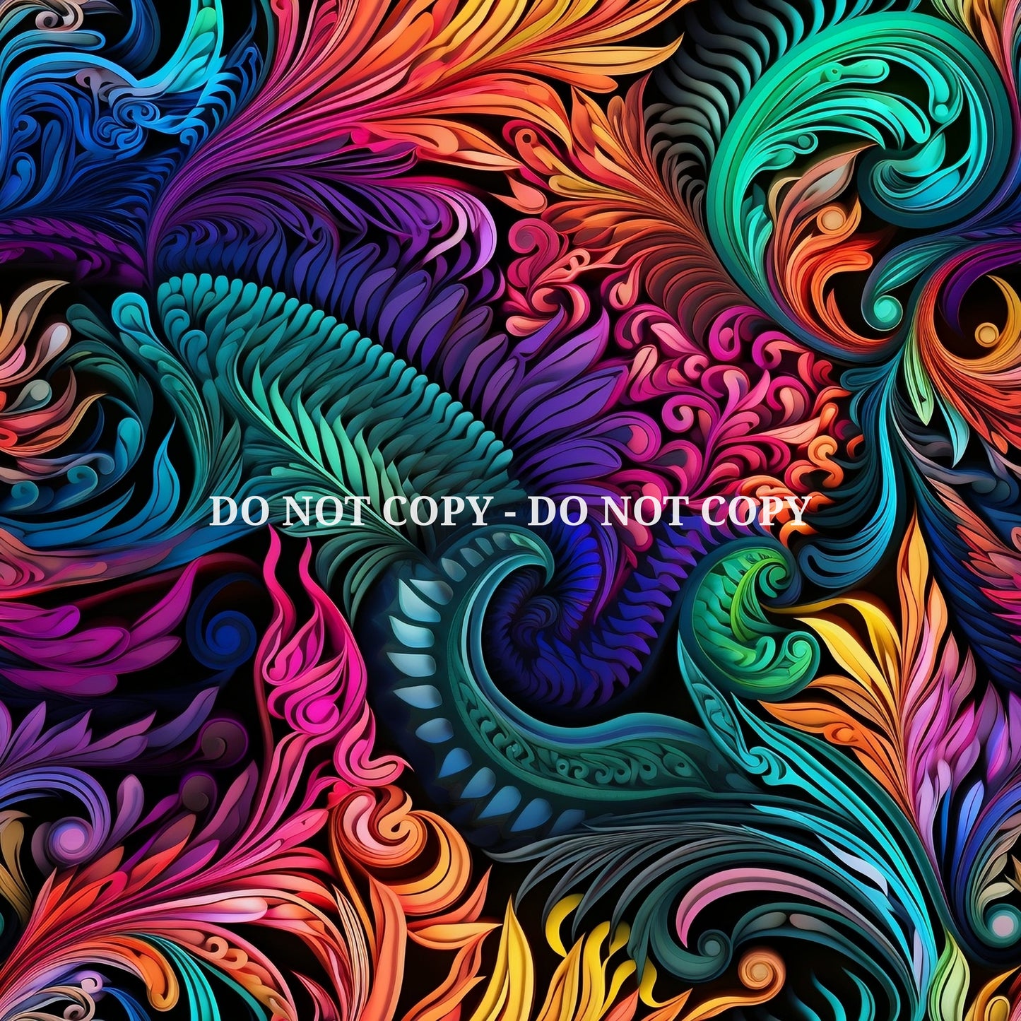 NEON PSYCHEDELIC TRIP - MULTIPLE VARIATIONS