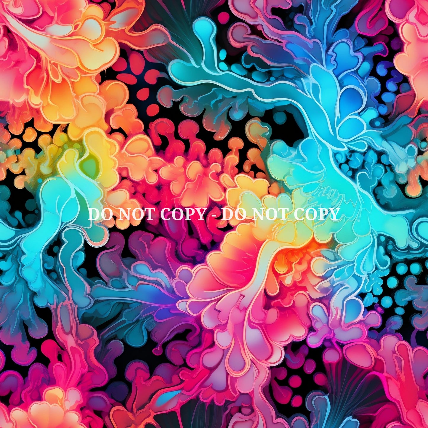 NEON PSYCHEDELIC TRIP - MULTIPLE VARIATIONS