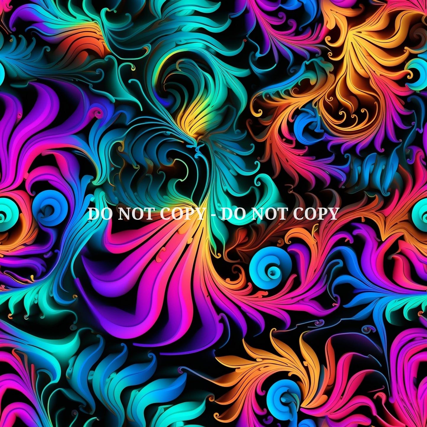 NEON PSYCHEDELIC TRIP - MULTIPLE VARIATIONS