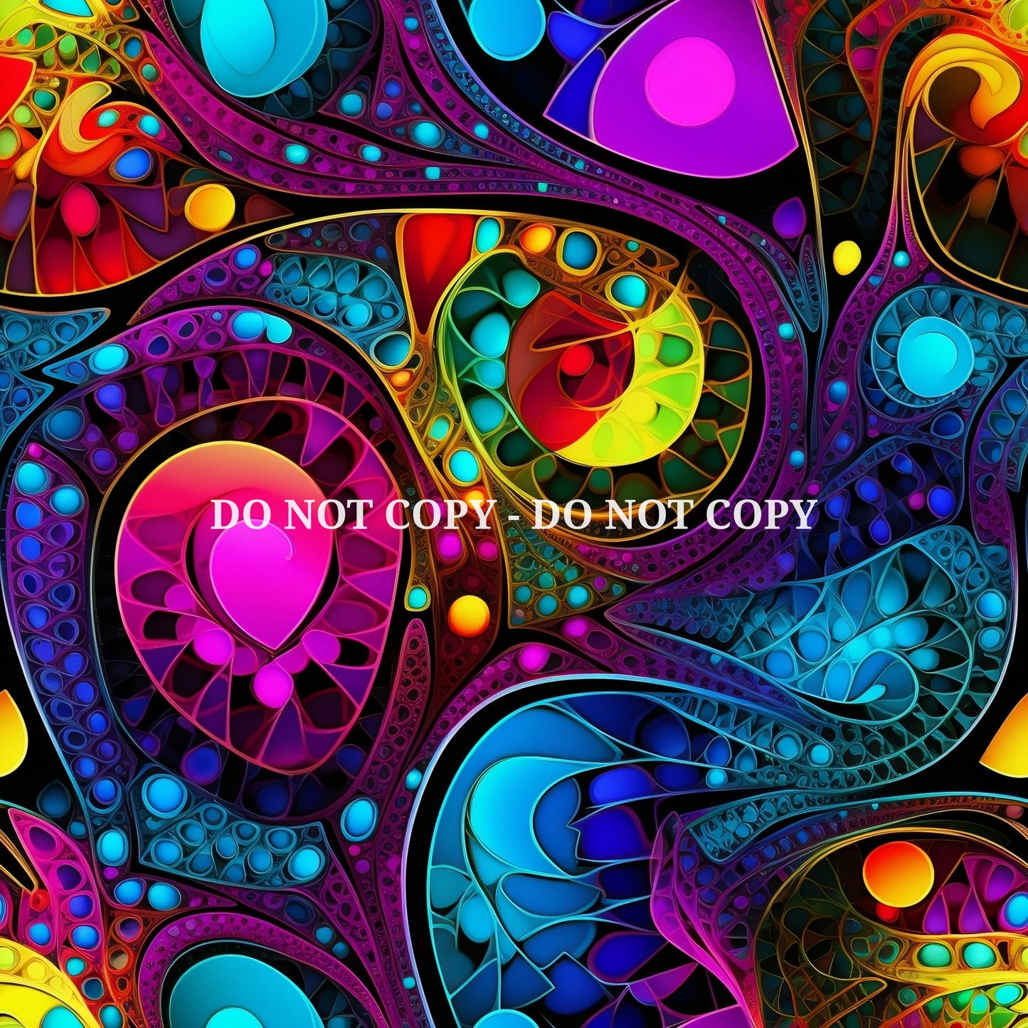 NEON PSYCHEDELIC TRIP - MULTIPLE VARIATIONS