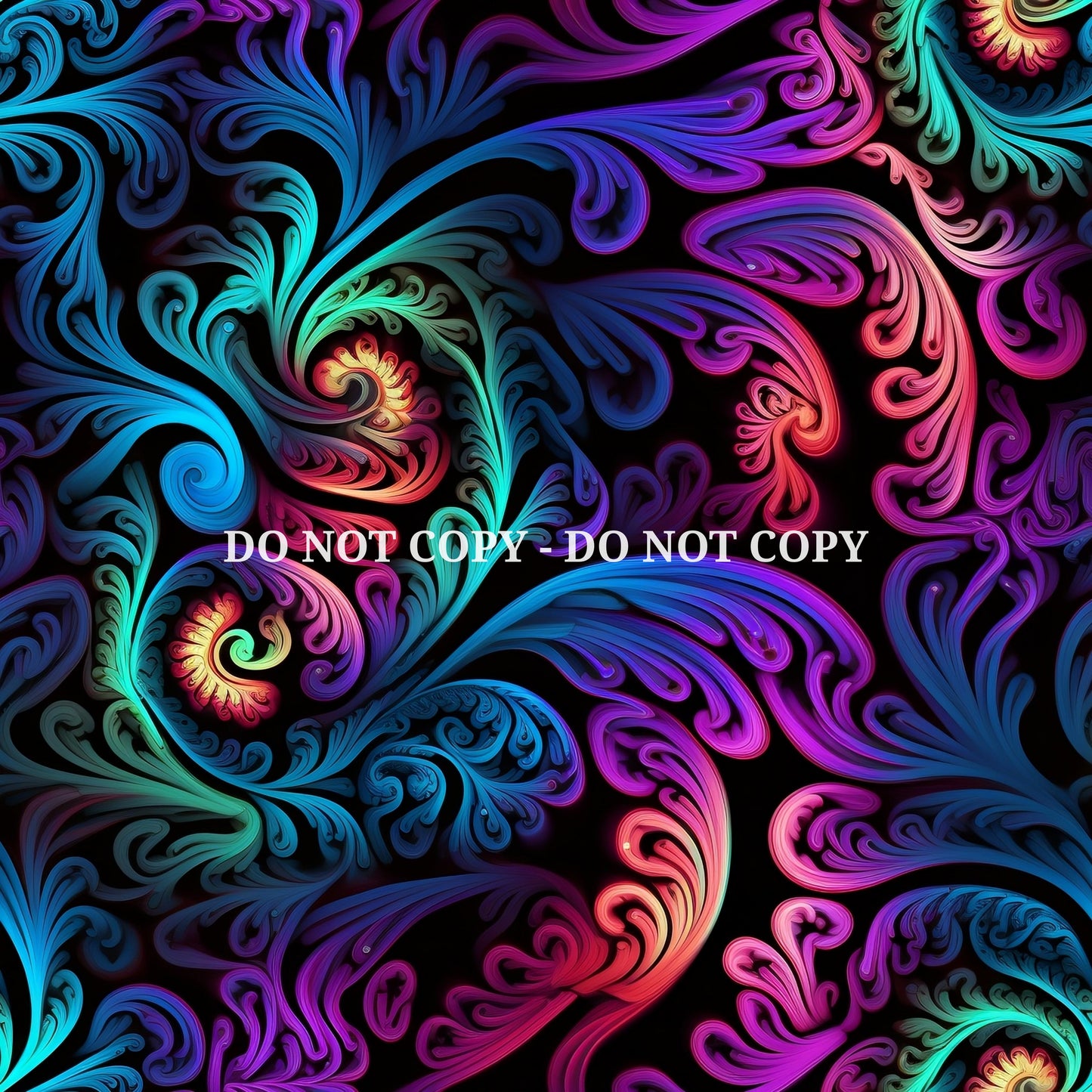 NEON PSYCHEDELIC TRIP - MULTIPLE VARIATIONS