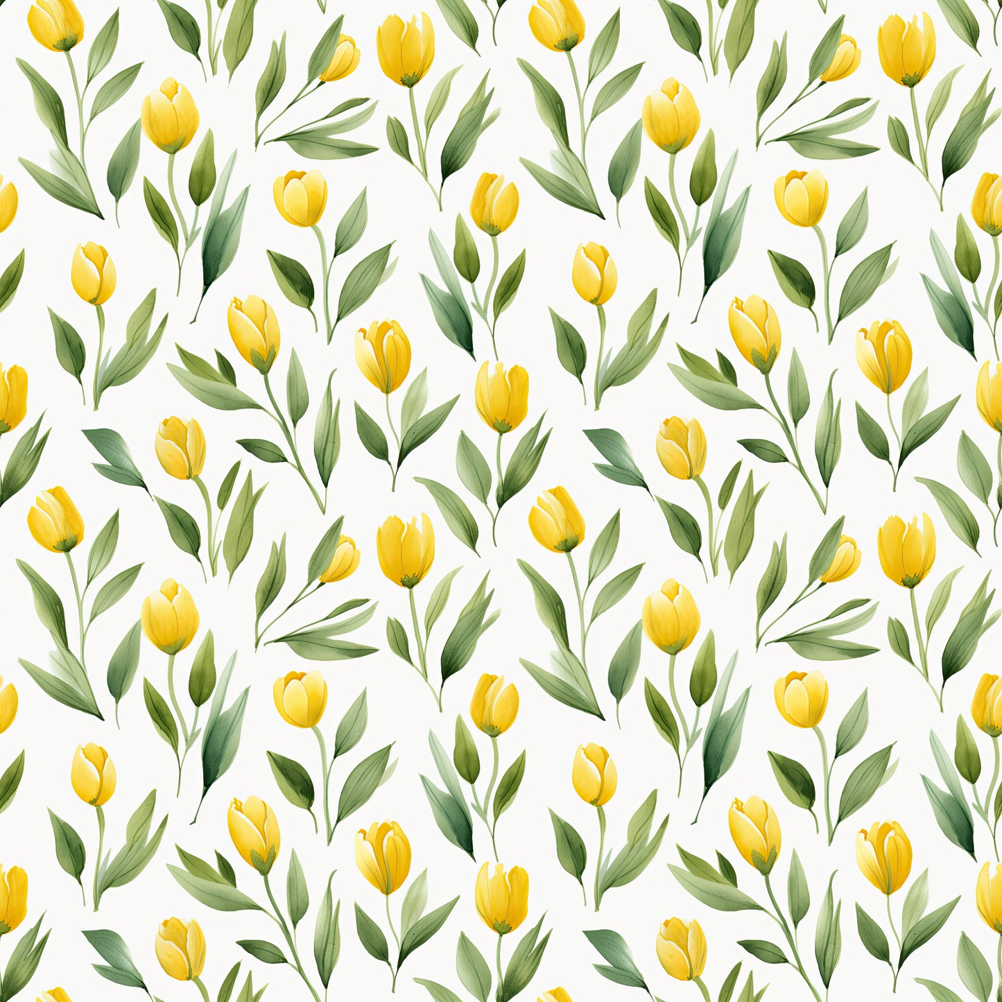 WATERCOLOR TULIPS VINYL - MULTIPLE VARIATIONS