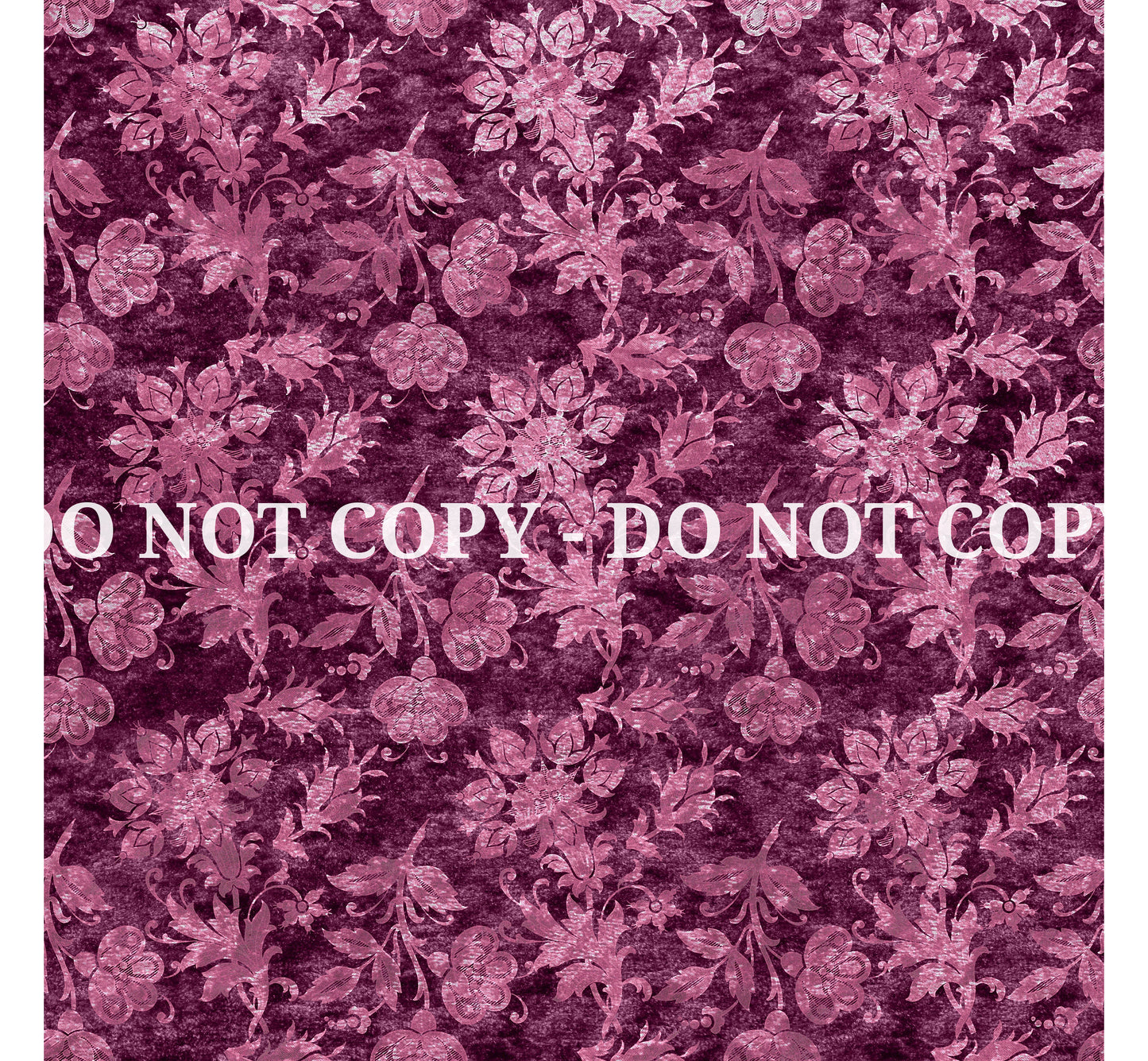 CRUSHED VELVET FLORAL - MULTIPLE VARIATIONS