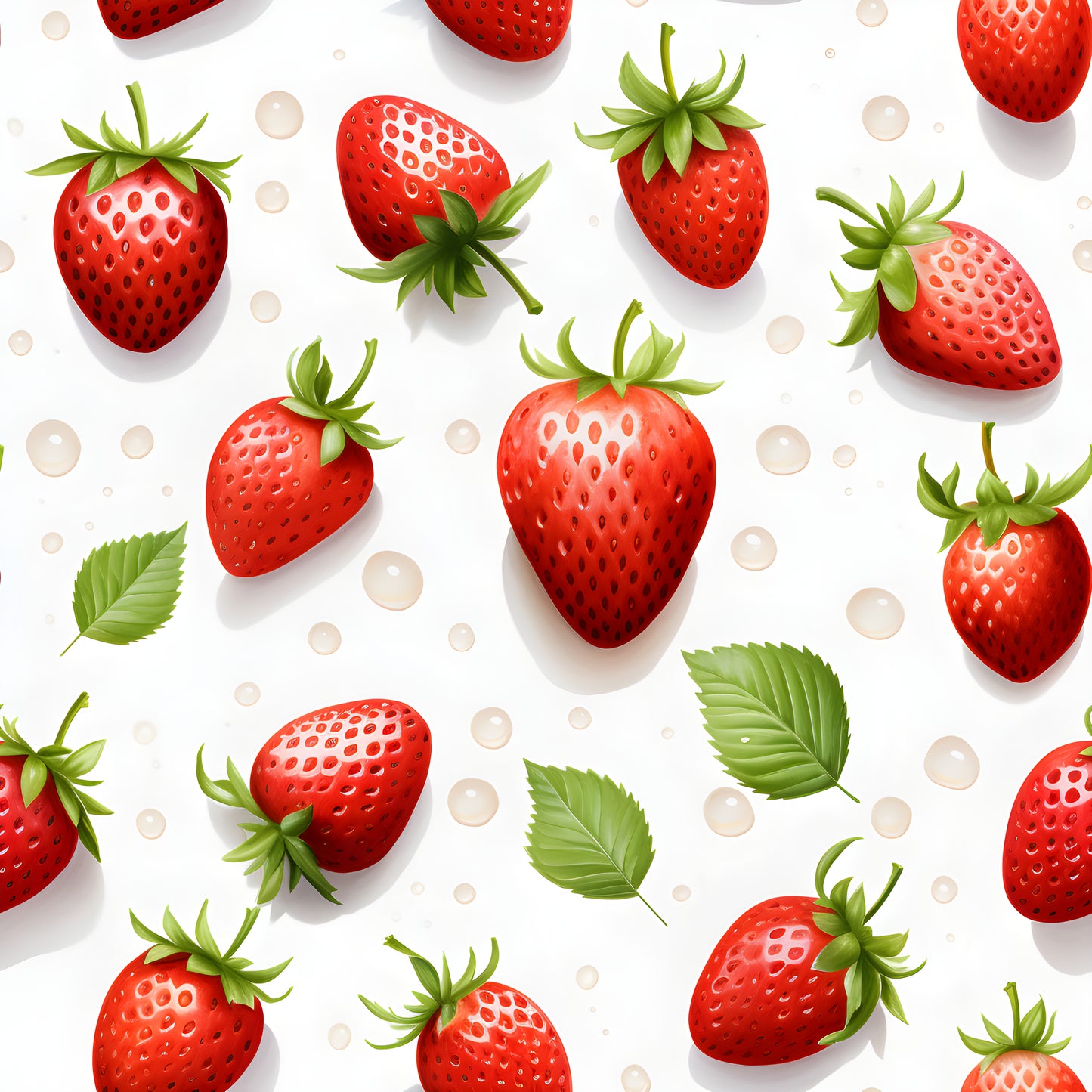 WATERCOLOR STRAWBERRIES VINYL - MULTIPLE VARIATIONS