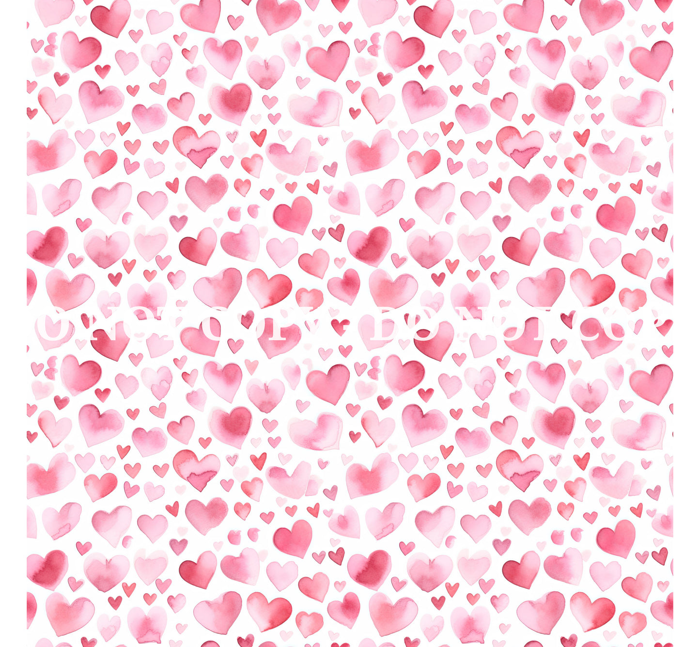 WATERCOLOR HEARTS VINYL - MULTIPLE VARIATIONS