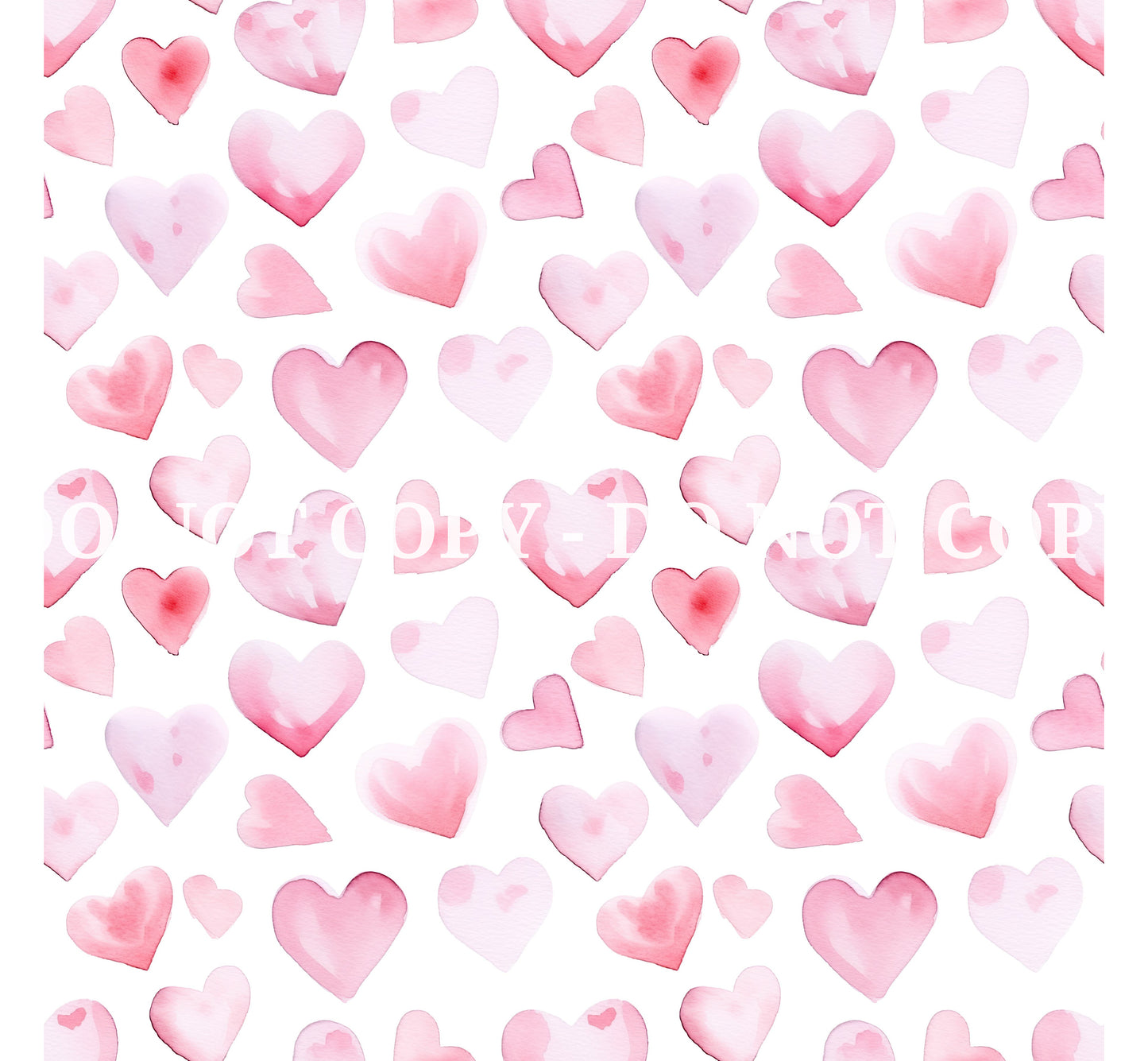 WATERCOLOR HEARTS VINYL - MULTIPLE VARIATIONS