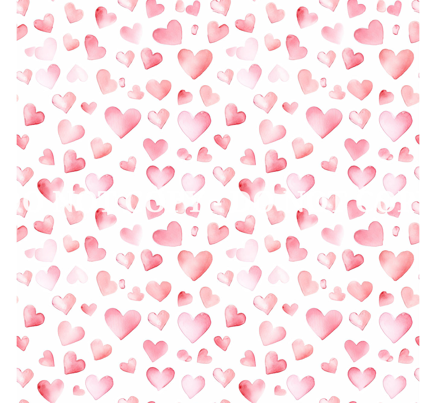 WATERCOLOR HEARTS VINYL - MULTIPLE VARIATIONS