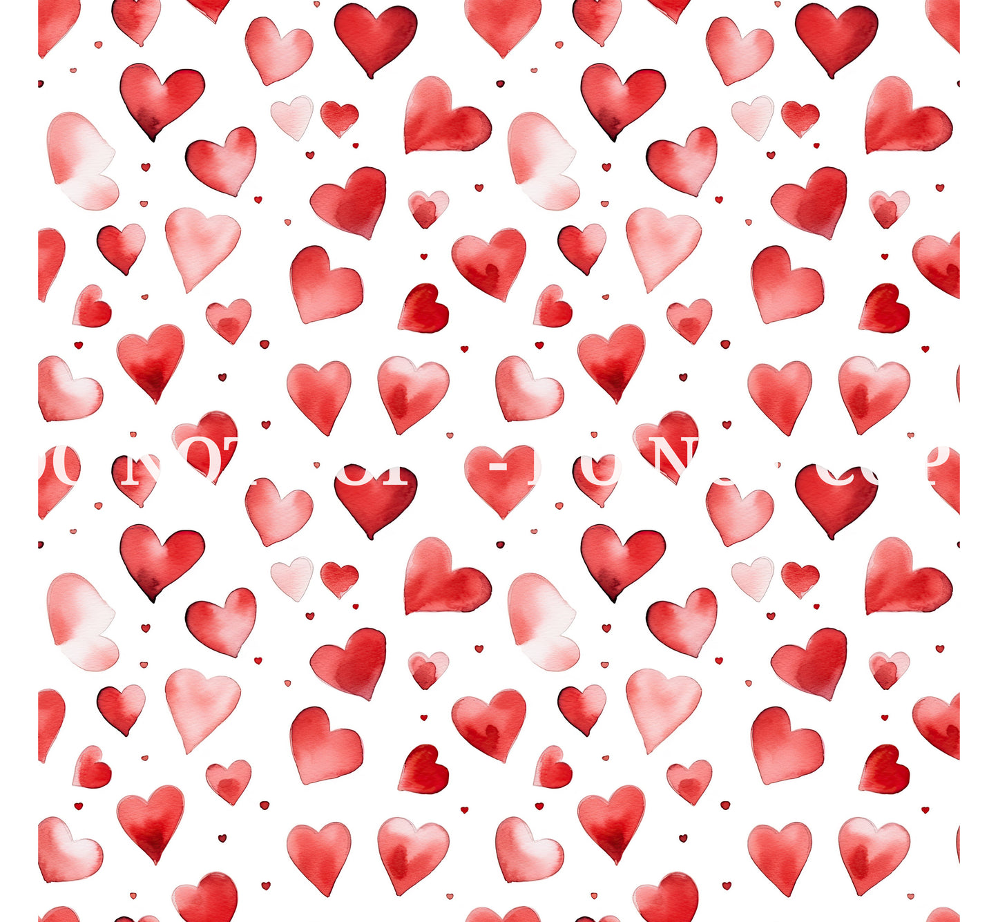 WATERCOLOR HEARTS VINYL - MULTIPLE VARIATIONS