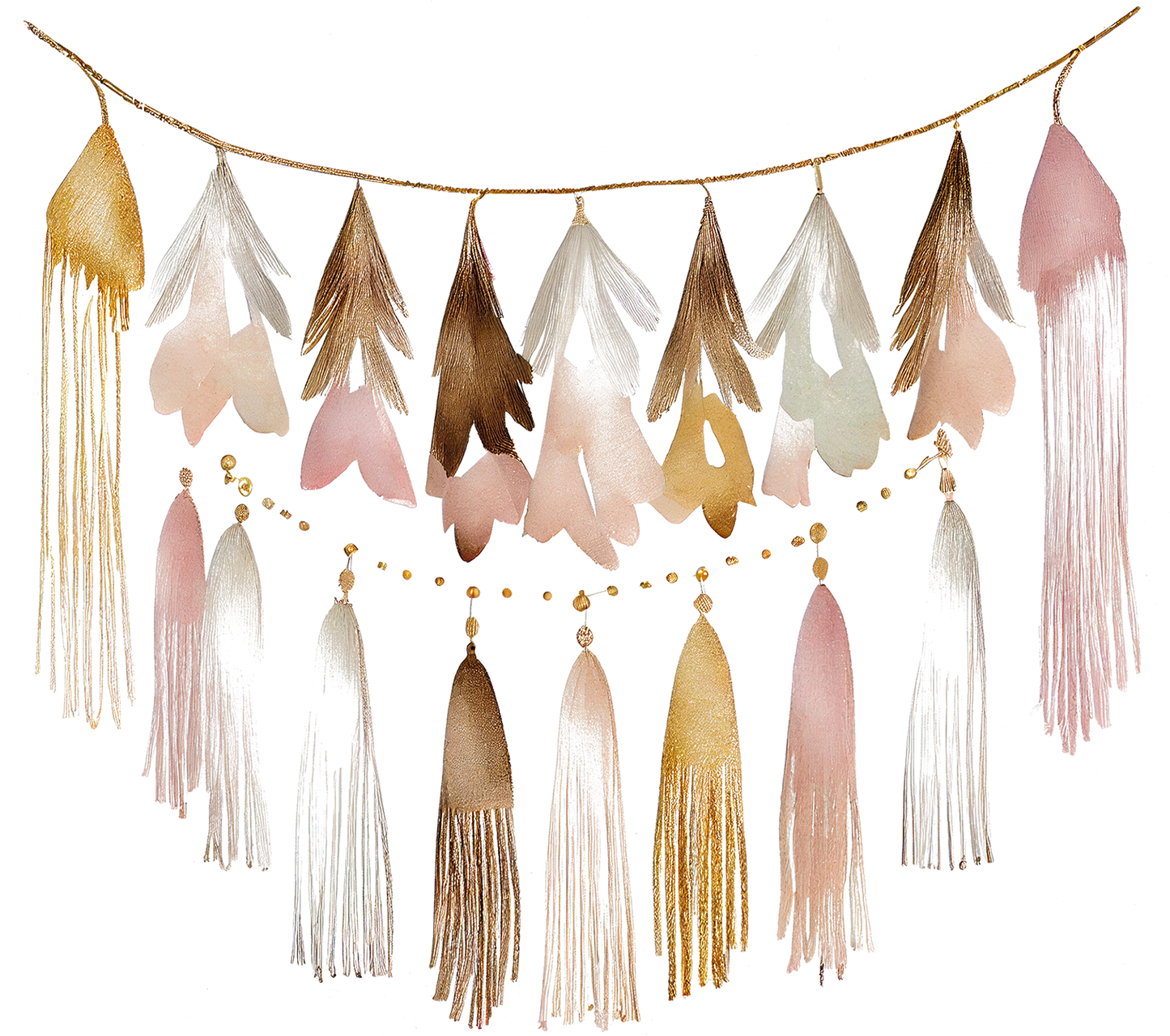 Watercolor Western Boho - White Cast Decals