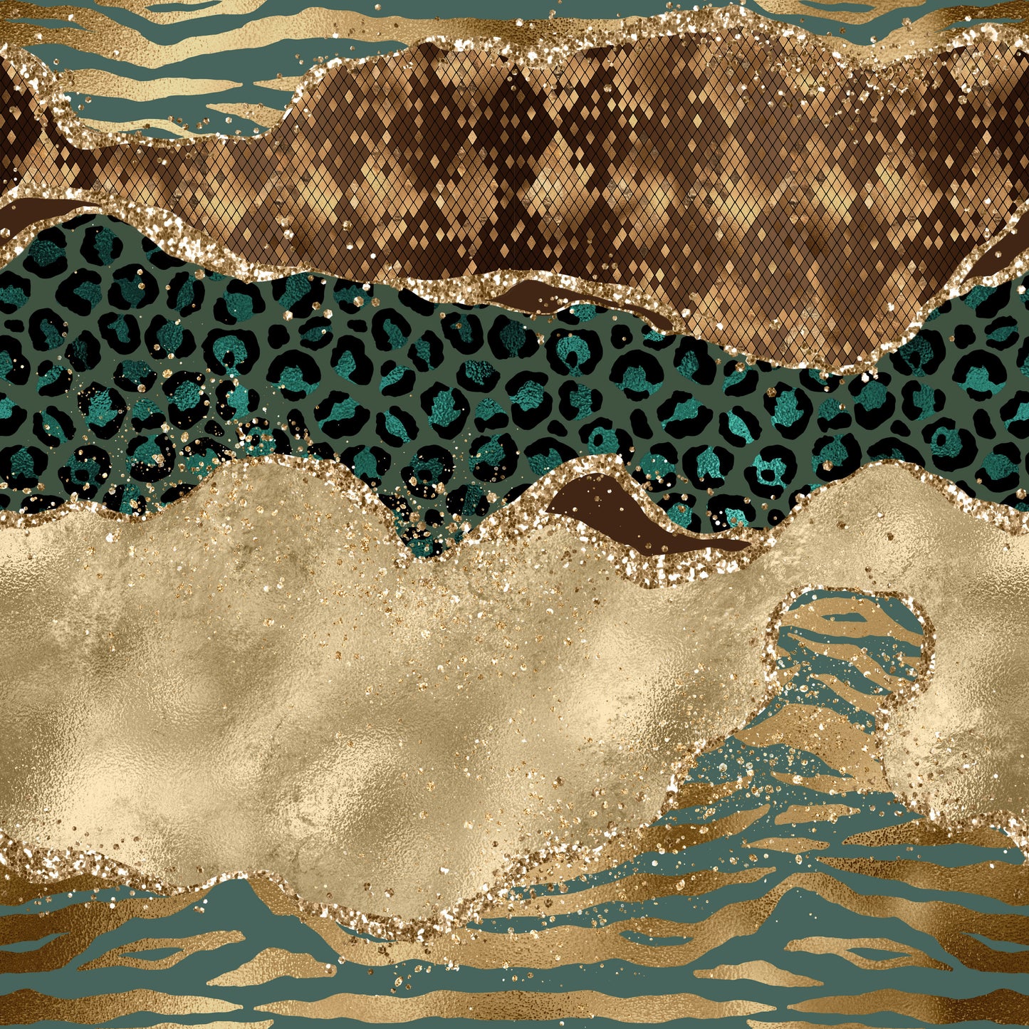 WILD ANIMAL AGATE PATTERN VINYL - MULTIPLE VARIATIONS