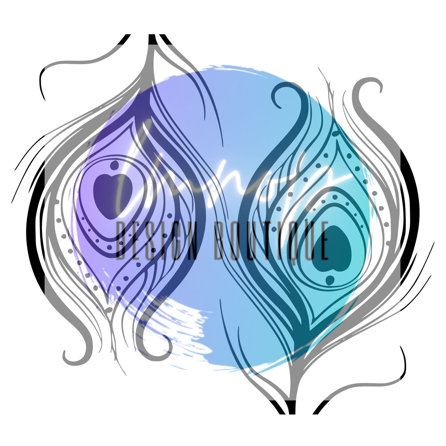 Peacock Feathers - Digital Download