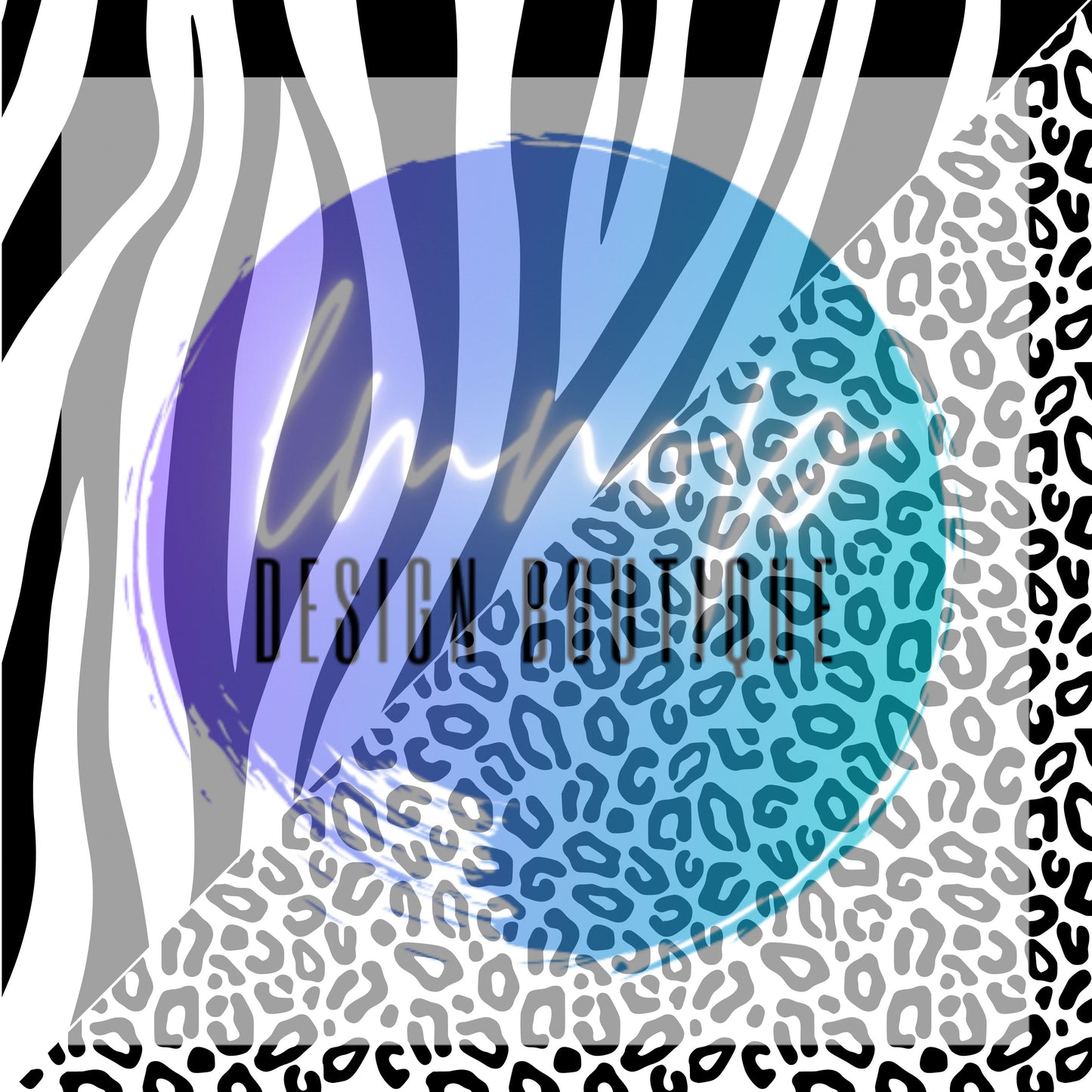 Zebra Leopard - Digital Download
