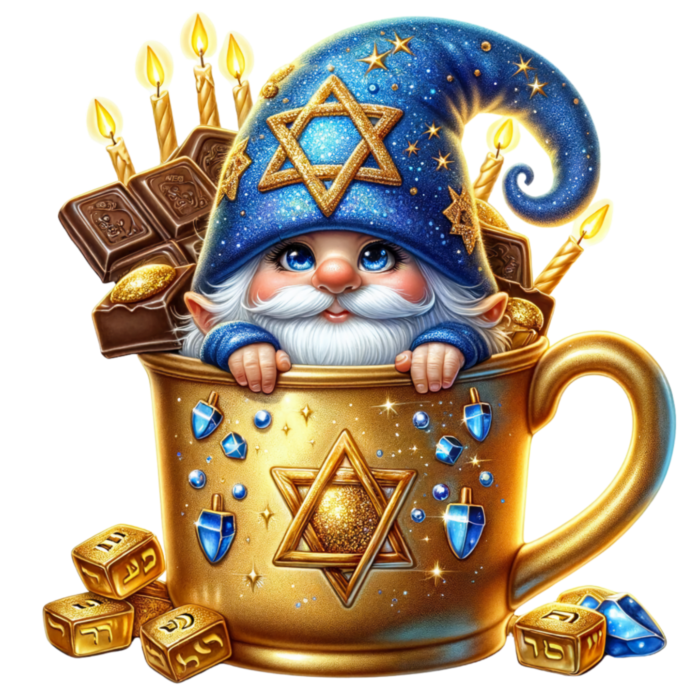 HANUKKAH GNOMES - Decals