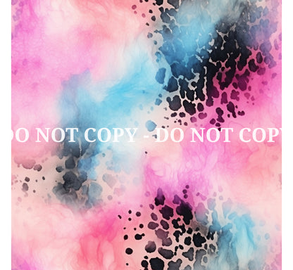 COTTON CANDY LEOPARD PATTERN VINYL - MULTIPLE VARIATIONS