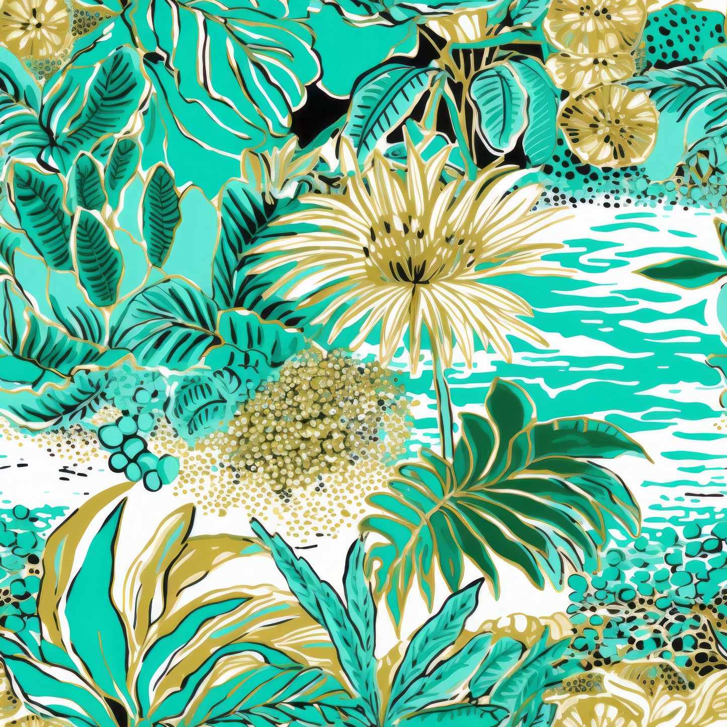 PREPPY ISLAND FLORAL - MULTIPLE VARIATIONS