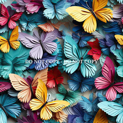 3D BUTTERFLIES - MULTIPLE VARIATIONS