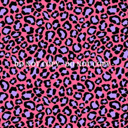 WILD LEOPARD PATTERN VINYL - MULTIPLE VARIATIONS