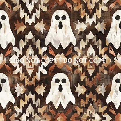 HALLOWEEN WESTERN PATTERN VINYL - MULTIPLE VARIATIONS