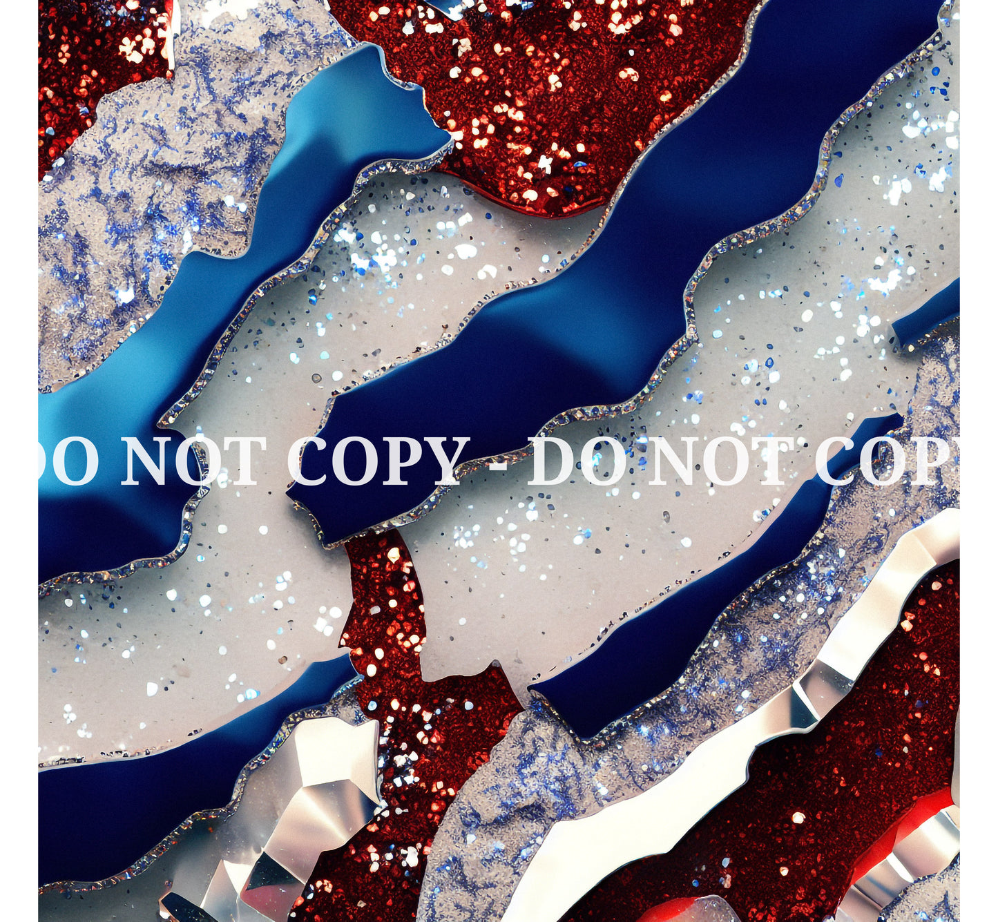 PATRIOTIC GLAM AGATE PATTERN VINYL - MULTIPLE VARIATIONS