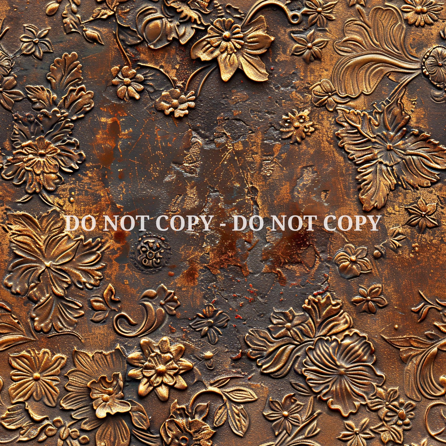 RUSTED METAL FLORAL - MULTIPLE VARIATIONS