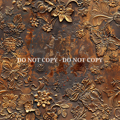 RUSTED METAL FLORAL - MULTIPLE VARIATIONS