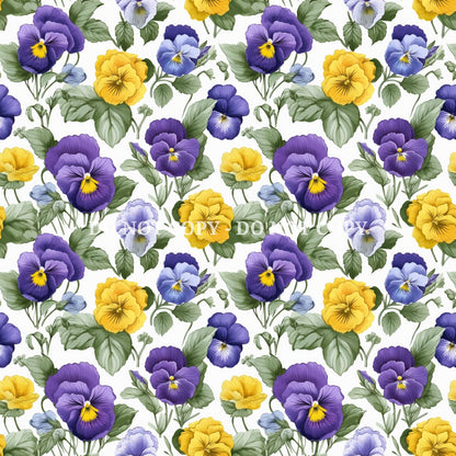 PANSEY FLOWERS - MULTIPLE VARIATIONS