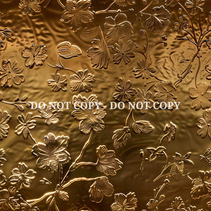 EMBOSSED FLORAL METAL - MULTIPLE VARIATIONS