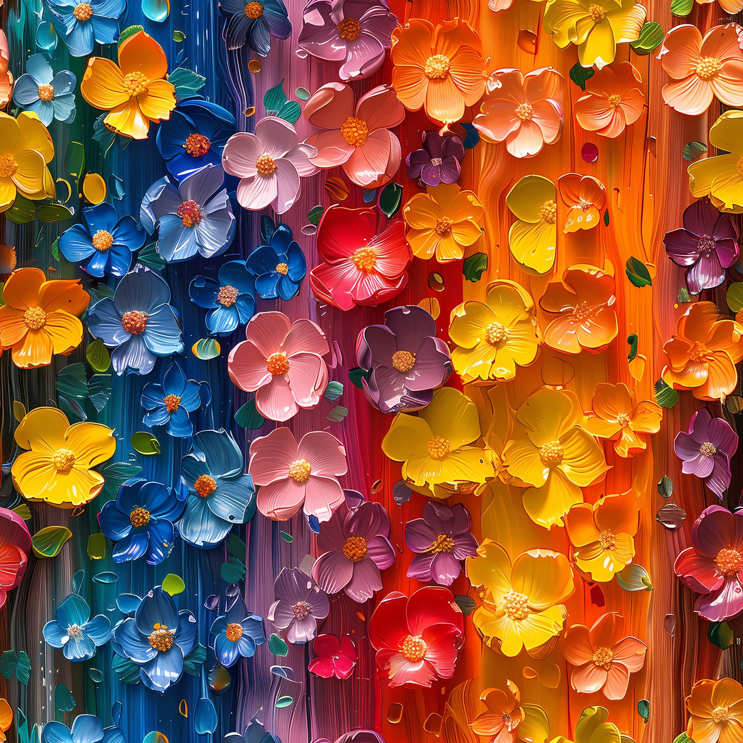 VIBRANT FLOWER - MULTIPLE VARIATIONS