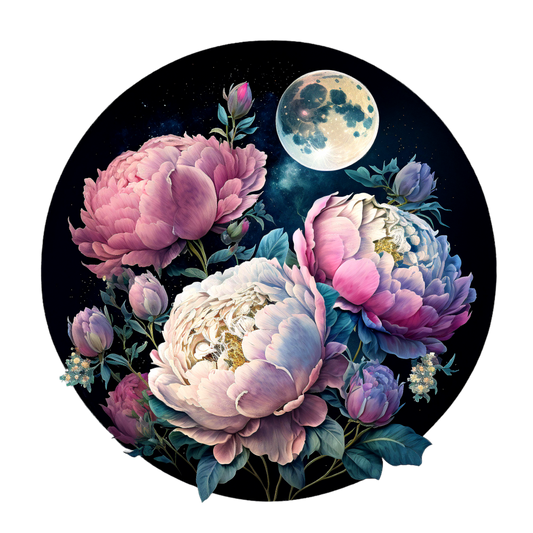 CELESTIAL PEONIES - Decals